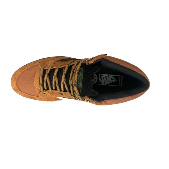 Vans Unisex\'s Zahba‎ Mid Suede Glazed Ginger Brown / Green Skate Shoes Size 11.5 main image 10